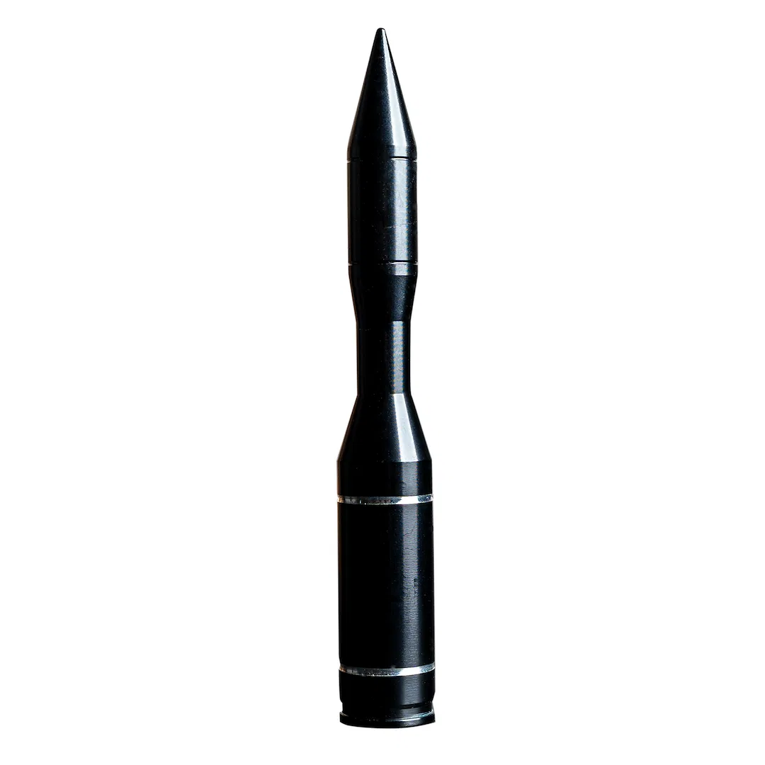 264ANTRTBK – RECON ACCESS AM/ FM Antenna, Used With High Definition Radio Tuning Rocket Shape Style 5 Inch Height Bla...